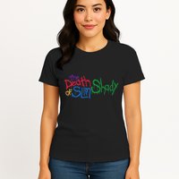 Retro Emi Of Slim Coloful Death Hip Hop Womens T-Shirt