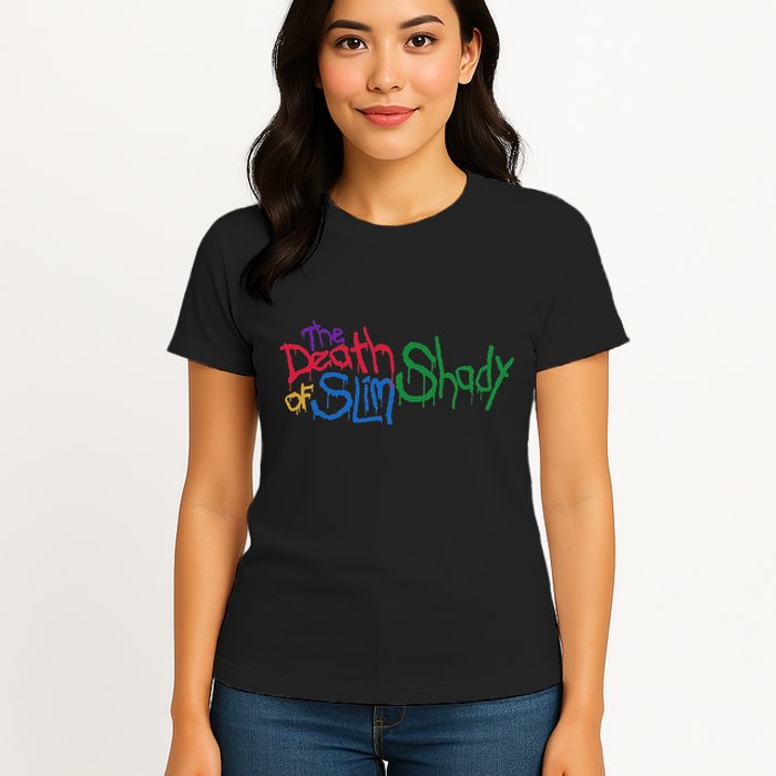 Retro Emi Of Slim Coloful Death Hip Hop Womens T-Shirt