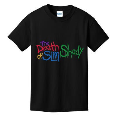 Retro Emi Of Slim Coloful Death Hip Hop Kids T-Shirt