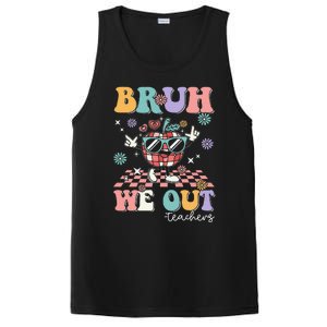 Retro End Of School Year Teacher Summer Bruh We Out Teachers PosiCharge Competitor Tank