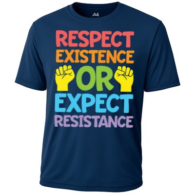 Respect Existence Or Expect Resistance Performance Shirt