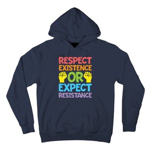 Respect Existence Or Expect Resistance Hoodie