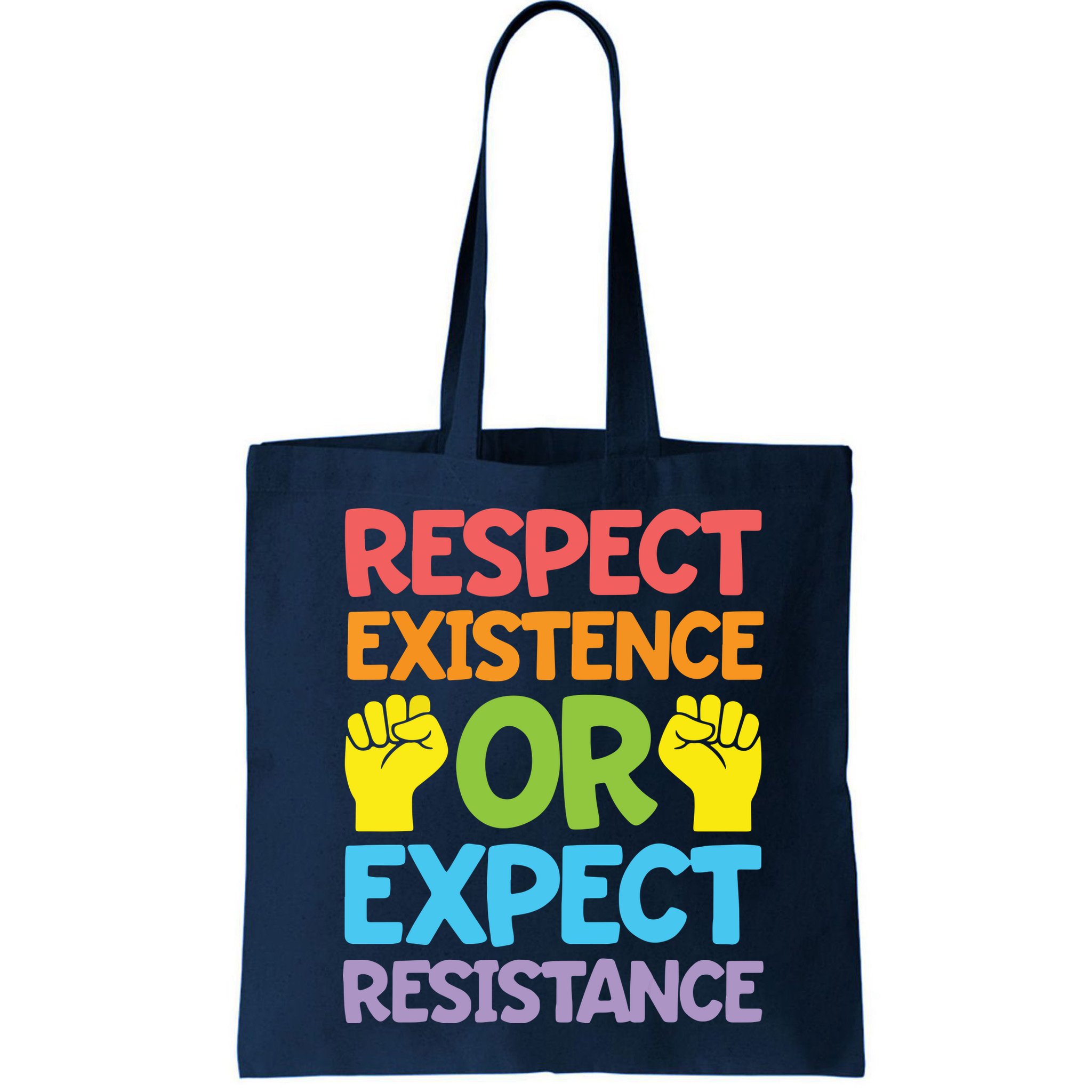 Respect Existence Or Expect Resistance Bag