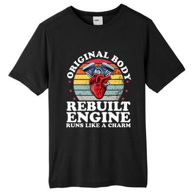 Rebuilt Engine Open Heart Surgery Recovery Survivor Tall Fusion ChromaSoft Performance T-Shirt