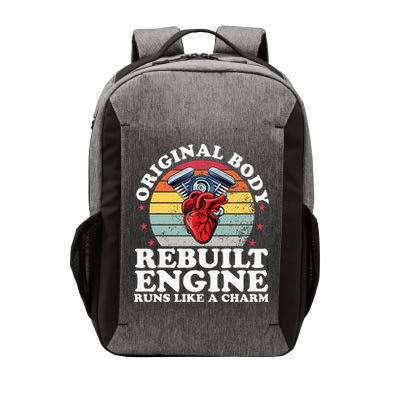 Rebuilt Engine Open Heart Surgery Recovery Survivor Vector Backpack