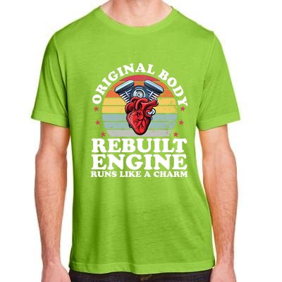 Rebuilt Engine Open Heart Surgery Recovery Survivor Gift Adult ChromaSoft Performance T-Shirt