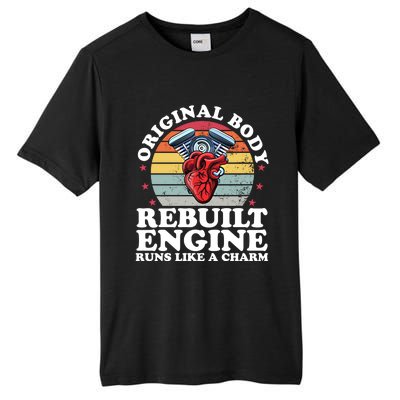 Rebuilt Engine Open Heart Surgery Recovery Survivor Gift Tall Fusion ChromaSoft Performance T-Shirt