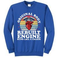 Rebuilt Engine Open Heart Surgery Recovery Survivor Gift Sweatshirt