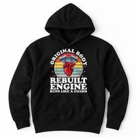 Rebuilt Engine Open Heart Surgery Recovery Survivor Men Gift Hoodie