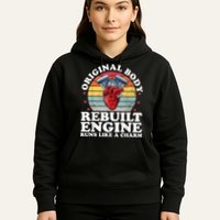 Rebuilt Engine Open Heart Surgery Recovery Survivor Men Gift Hoodie