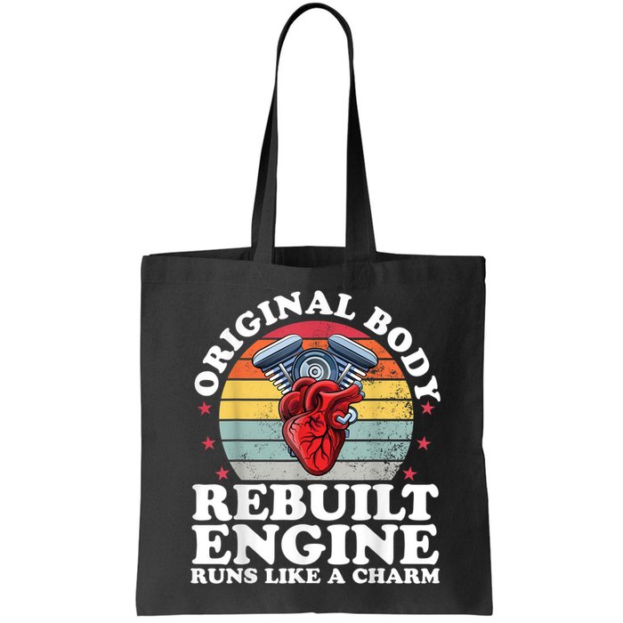 Rebuilt Engine Open Heart Surgery Recovery Survivor Men Gift Bag