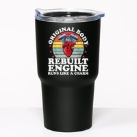 Rebuilt Engine Open Heart Surgery Recovery Survivor Men Gift Tumbler