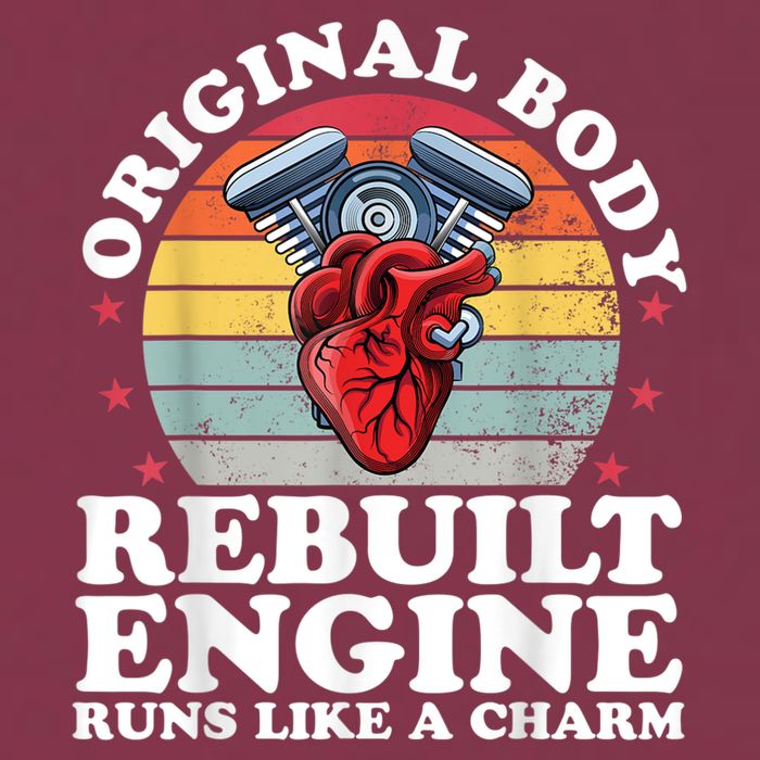Rebuilt Engine Open Heart Surgery Recovery Survivor Men Gift 16oz Travel Tumbler