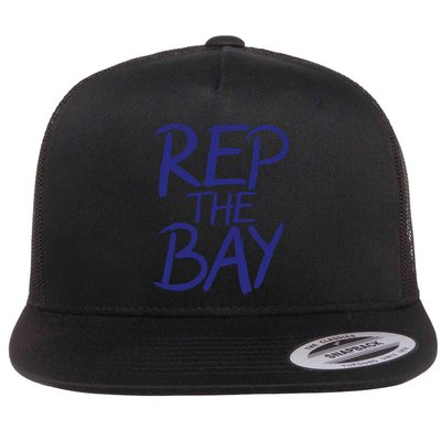 Rep the Bay Flat Bill Trucker Hat