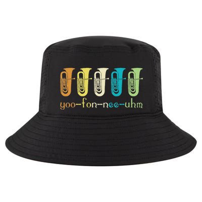 Retro Euphonium Player Euphoniumist Brass Horn Marching Band Cool Comfort Performance Bucket Hat