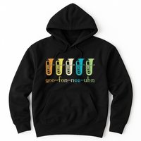 Retro Euphonium Player Euphoniumist Brass Horn Marching Band Hoodie