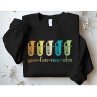 Retro Euphonium Player Euphoniumist Brass Horn Marching Band Sweatshirt