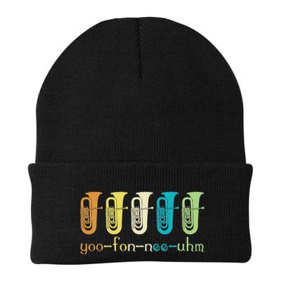 Retro Euphonium Player Euphoniumist Brass Horn Marching Band Beanie