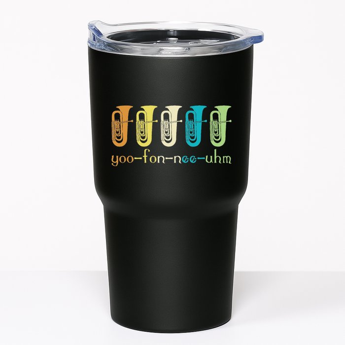 Retro Euphonium Player Euphoniumist Brass Horn Marching Band Tumbler