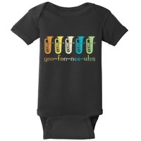 Retro Euphonium Player Euphoniumist Brass Horn Marching Band Baby Bodysuit