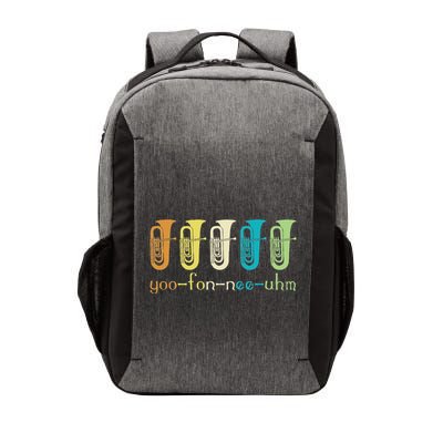 Retro Euphonium Player Euphoniumist Brass Horn Marching Band Vector Backpack