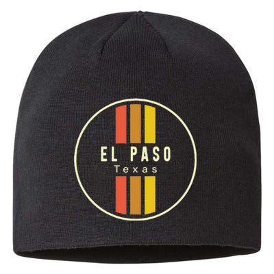 Retro El Paso Texas Sustainable Beanie