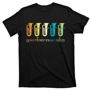 Retro Euphonium Player Euphoniumist Brass Horn Marching Band T-Shirt