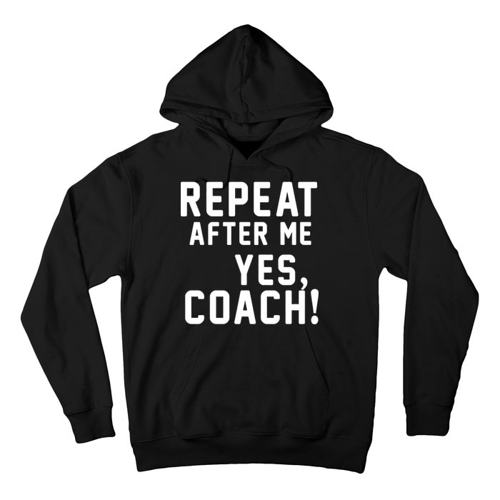 Repeat after me, YES COACH Hoodie