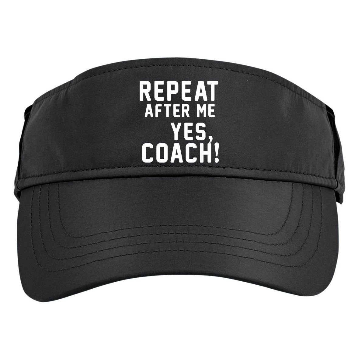 Repeat after me, YES COACH Adult Drive Performance Visor