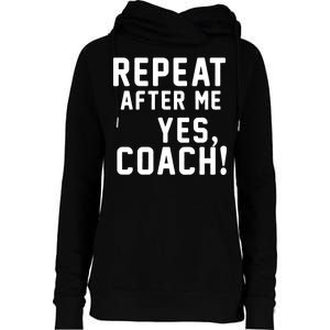 Repeat after me, YES COACH Womens Funnel Neck Pullover Hood