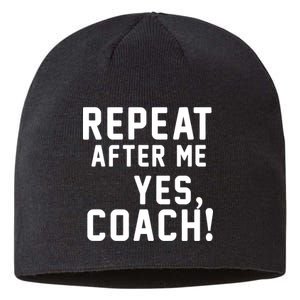 Repeat after me, YES COACH Sustainable Beanie