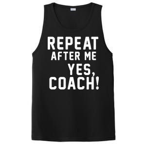 Repeat After Me Yes Coach PosiCharge Competitor Tank