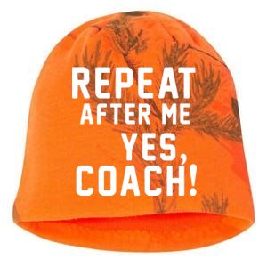 Repeat after me, YES COACH Kati - Camo Knit Beanie