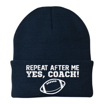 Repeat After Me Yes, Coach! Sports Knit Cap Winter Beanie