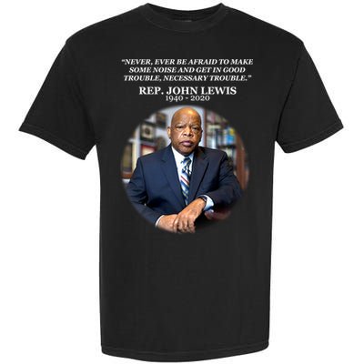 Representative John Lewis Tribute 1940-2020 Garment-Dyed Heavyweight T-Shirt