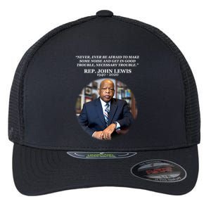 Representative John Lewis Tribute 1940-2020 Flexfit Unipanel Trucker Cap