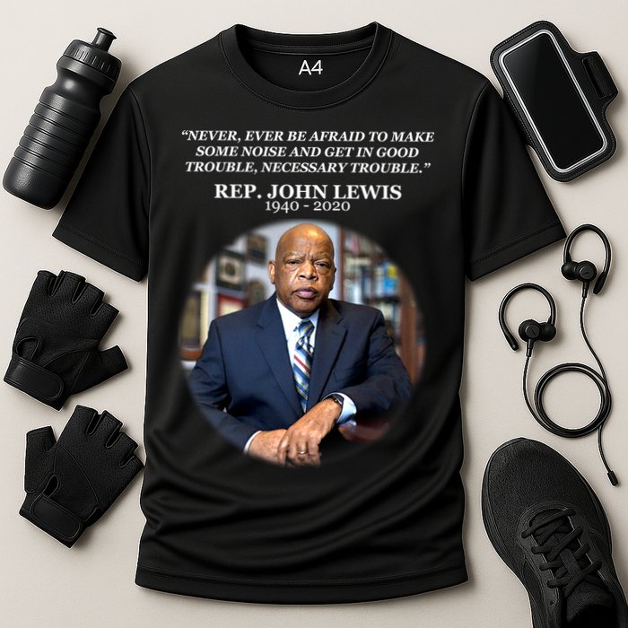 Representative John Lewis Tribute 1940-2020 Performance Shirt