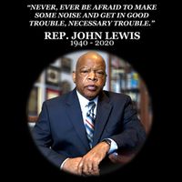 Representative John Lewis Tribute 1940-2020 Performance Shirt