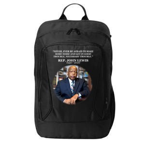 Representative John Lewis Tribute 1940-2020 City Backpack