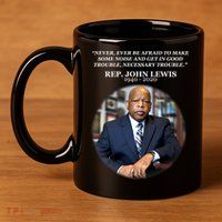 Representative John Lewis Tribute 1940-2020 11oz C Handle Ceramic Mug