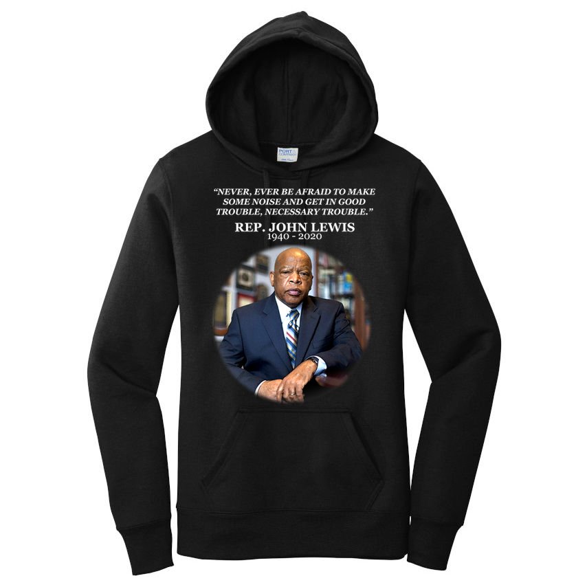 Representative John Lewis Tribute 1940-2020 Women's Pullover Hoodie