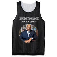 Representative John Lewis Tribute 1940-2020 Mesh Reversible Basketball Jersey Tank