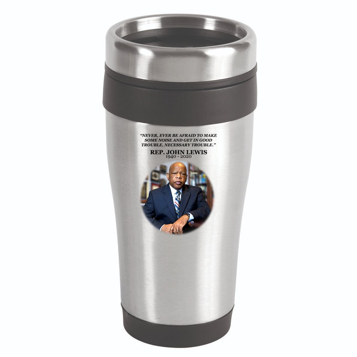 Representative John Lewis Tribute 1940-2020 16oz Travel Tumbler