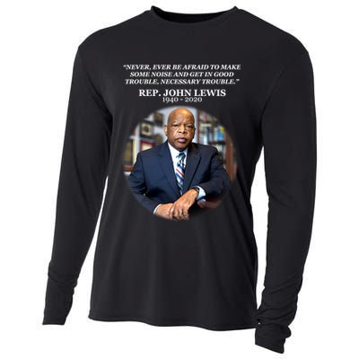 Representative John Lewis Tribute 1940-2020 Cooling Performance Long Sleeve Crew