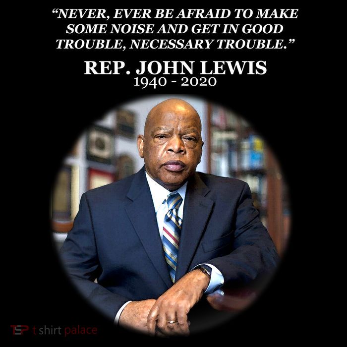 Representative John Lewis Tribute 1940-2020 Premium T-Shirt