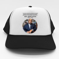 Representative John Lewis Tribute 1940-2020 Trucker Hat