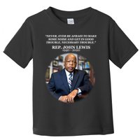 Representative John Lewis Tribute 1940-2020 Toddler T-Shirt