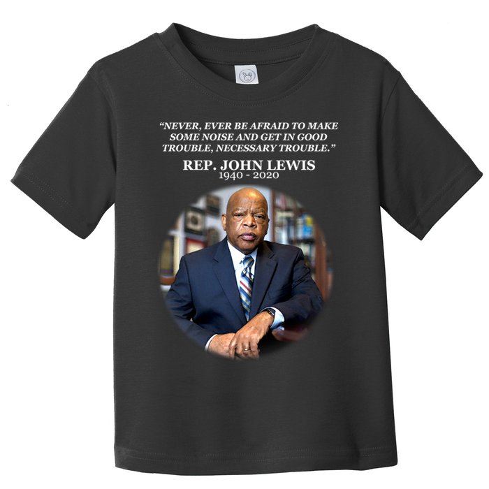 Representative John Lewis Tribute 1940-2020 Toddler T-Shirt