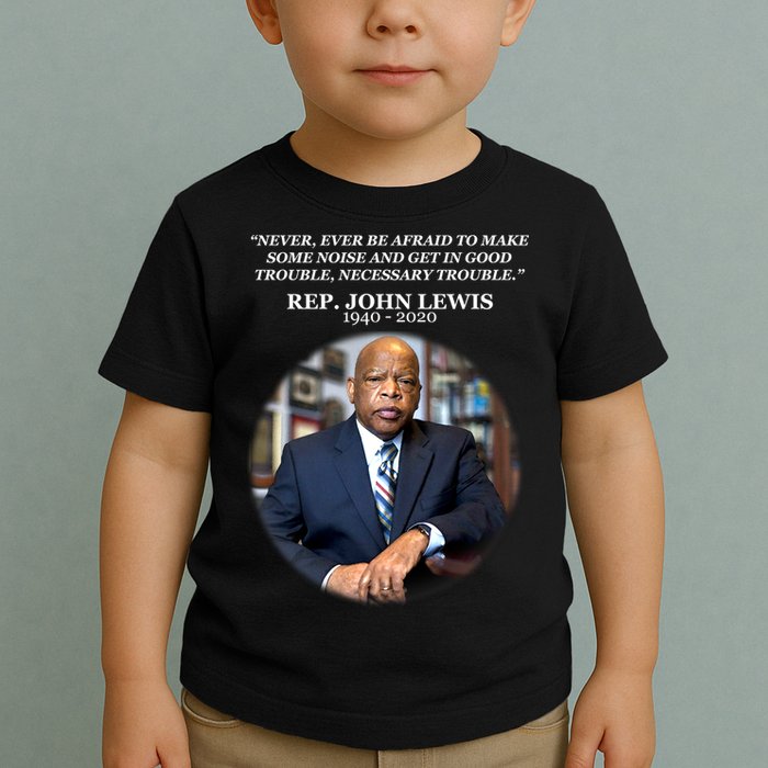 Representative John Lewis Tribute 1940-2020 Toddler T-Shirt
