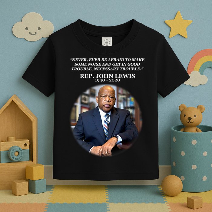 Representative John Lewis Tribute 1940-2020 Toddler T-Shirt